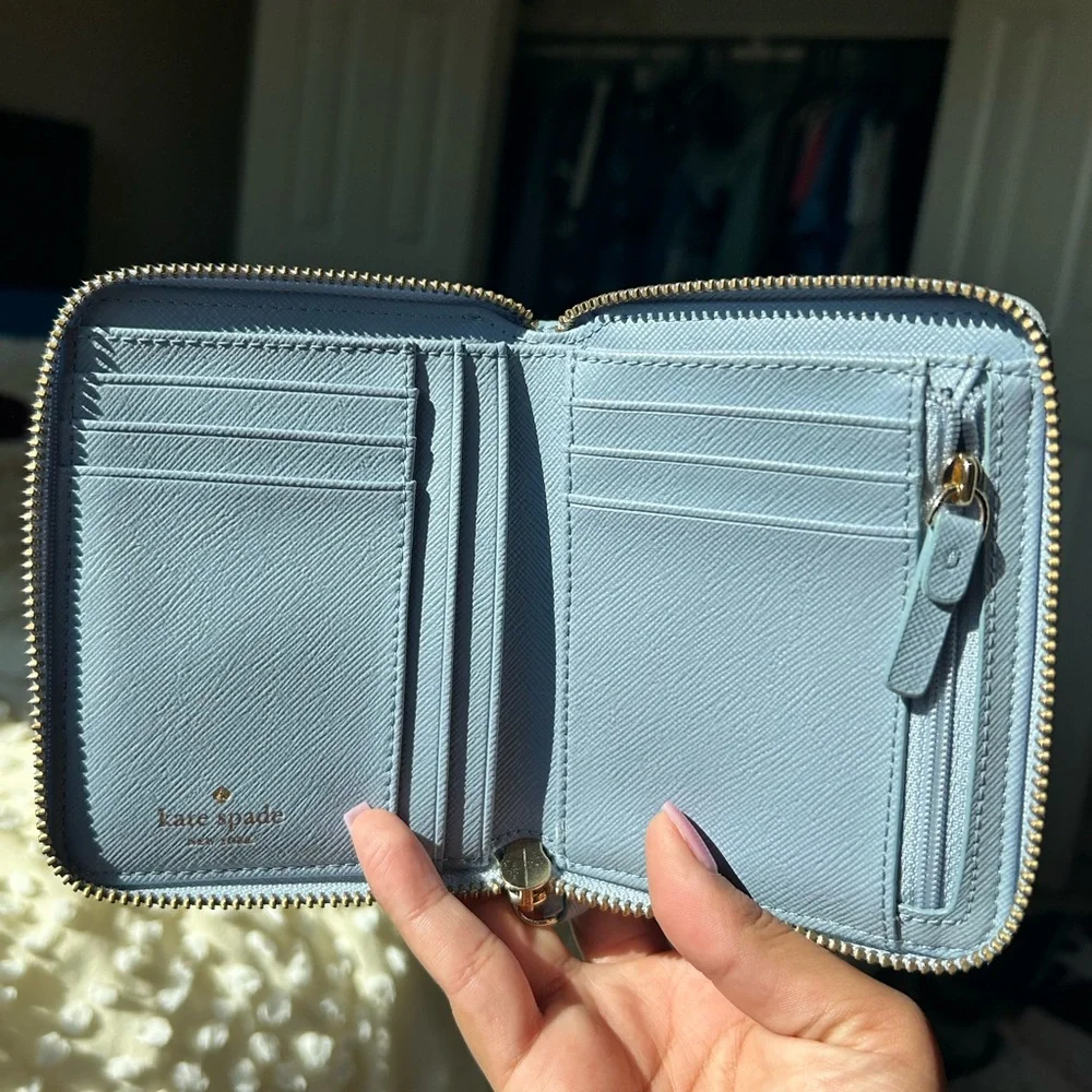Blue Kate Spade Wallet - Picture 3 of 4